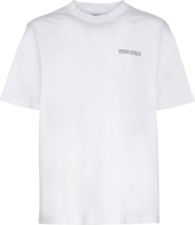 Marcelo Burlon T-shirts And Polos White Neutraal