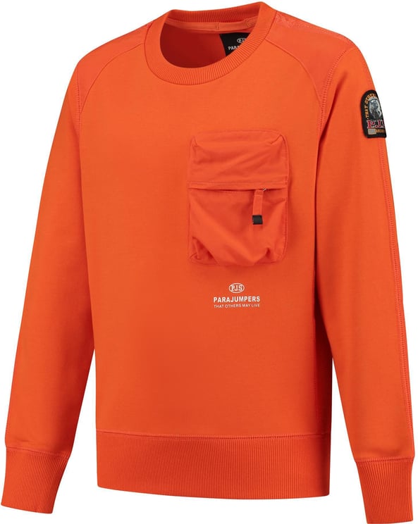 Parajumpers Junior Truien & Sweaters Sabre Fle RE 61 Boy Orange