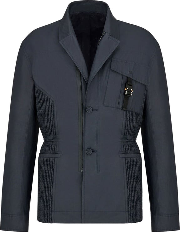 Dior Jacket dark navy with buckle Blauw