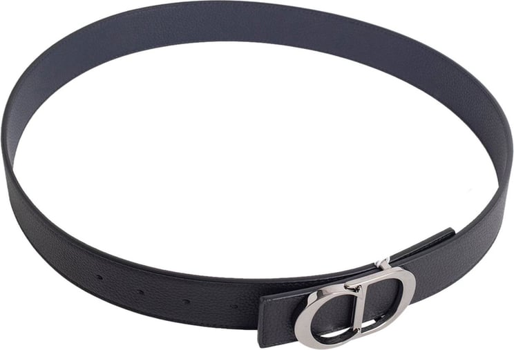 Dior Cd belt leather Black