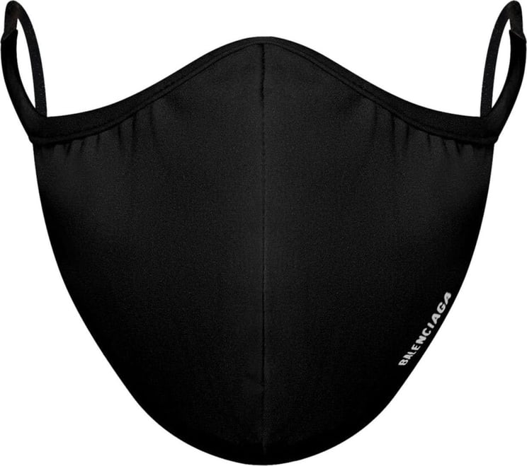 Balenciaga Black Mask logo Zwart