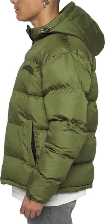 LUMI3RE Unisex Puffer Jacket Green Groen