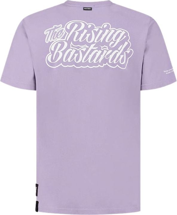Quotrell The Rising Bastards T-shirt | Purple Paars