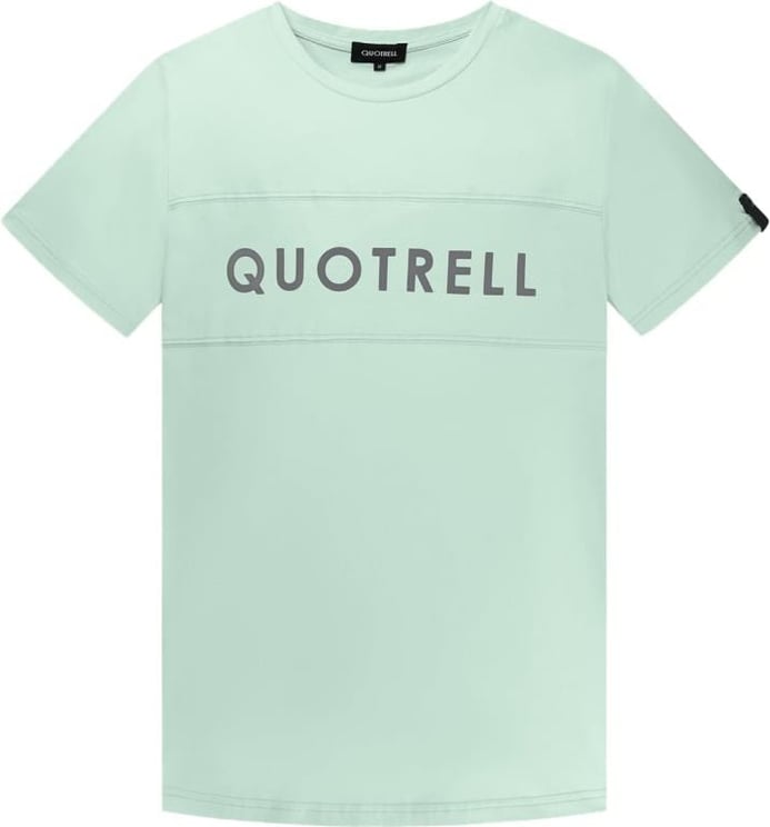 Quotrell San Jose T-shirt | Mint / Grey Groen
