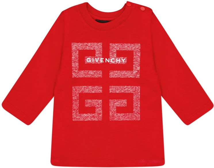 Givenchy Givenchy H05228 baby t-shirt rood Rood