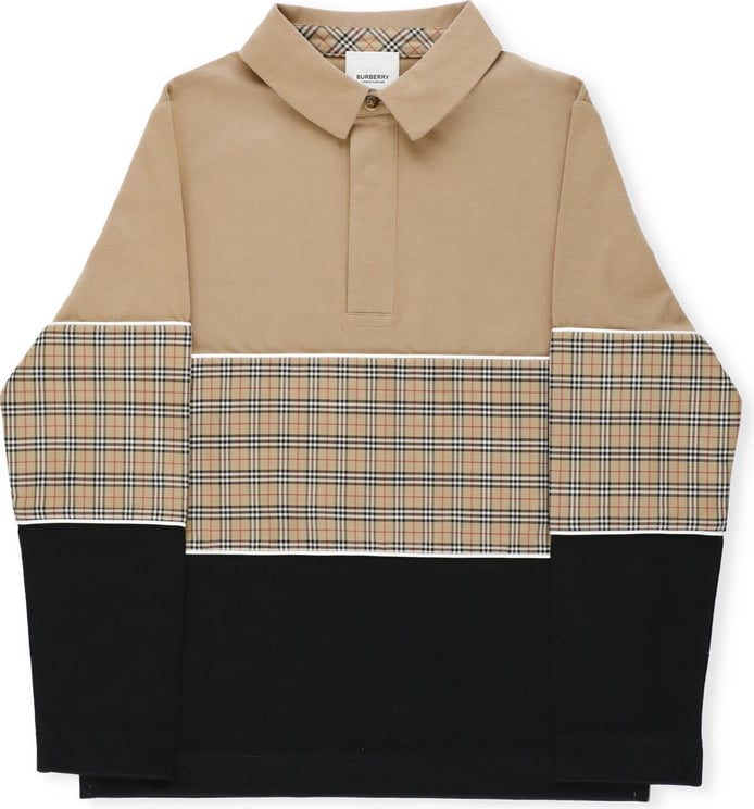 Burberry T-shirts And Polos Beige Neutraal