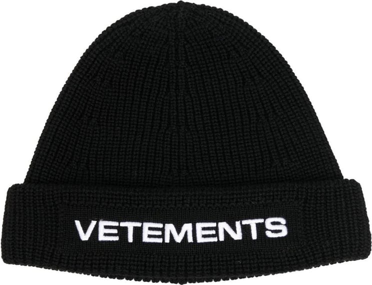 Vetements Hats Black Zwart