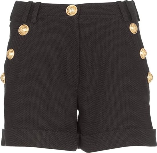 Balmain Shorts Black Zwart