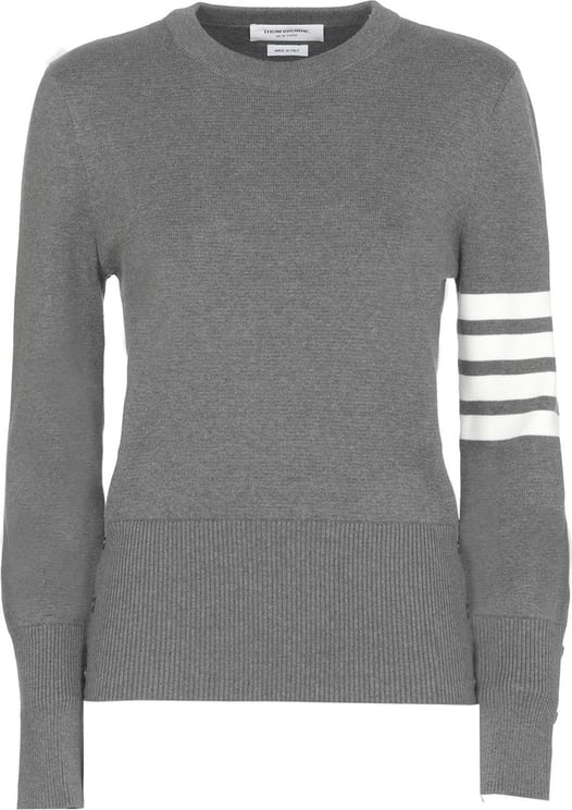 Thom Browne Sweaters Med Grey Grijs