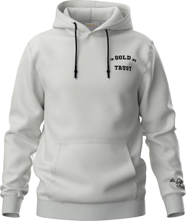 In Gold We Trust The Notorious Light Hoodie Blanc de Blanc Wit