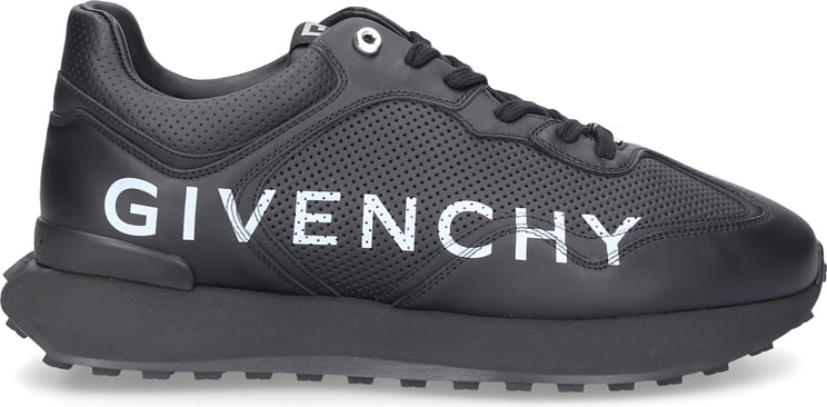Givenchy Low-top Sneakers Giv Runner Calfskin Fellow Black