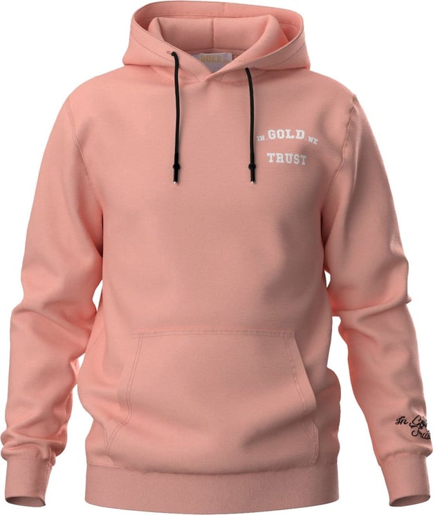 In Gold We Trust The Notorious Light Hoodie Peach Pearl Roze