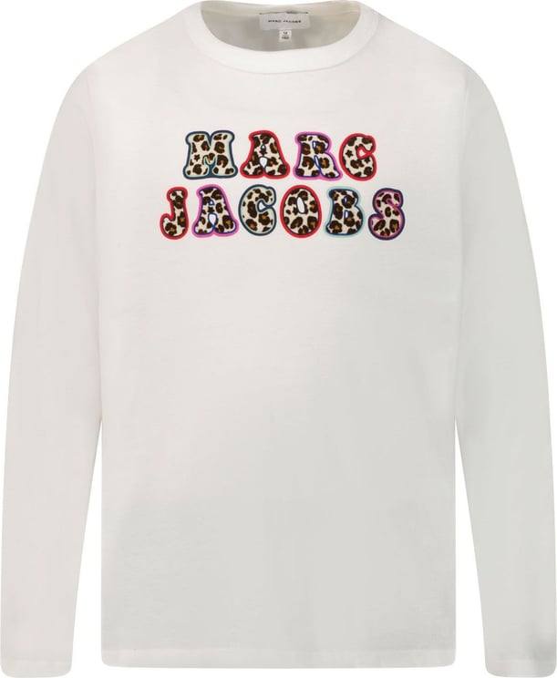 Marc Jacobs Marc Jacobs W15618 kinder t-shirt wit Wit