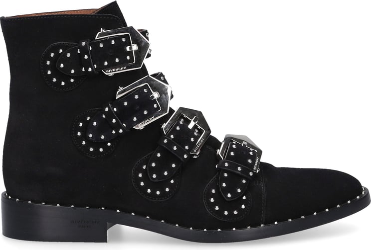 Givenchy Ankle Boots Havanna Suede Inamoto Wild Zwart