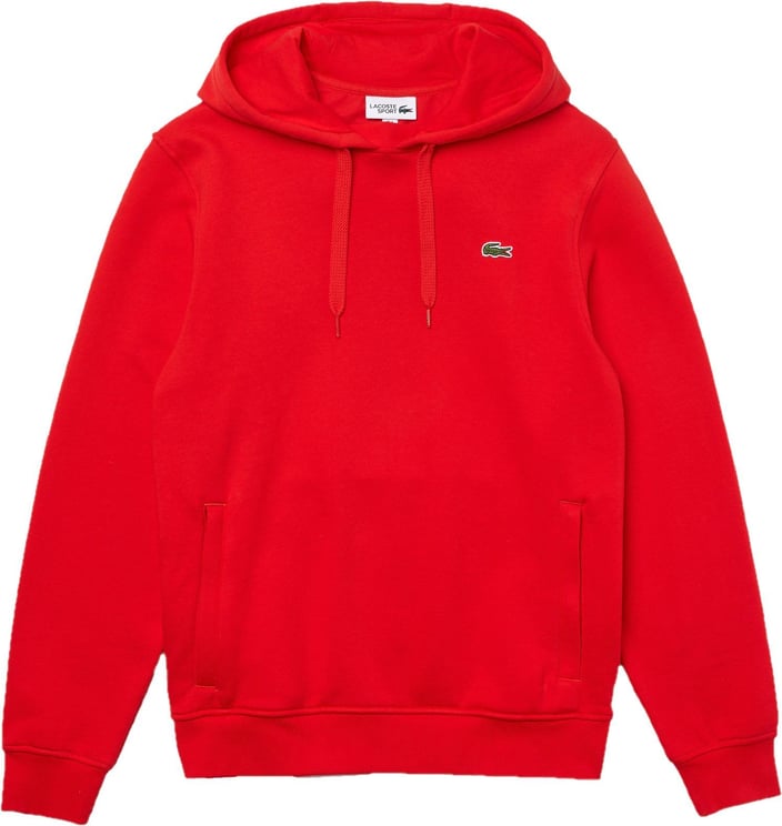 Lacoste Sport Hoodie Red Divers