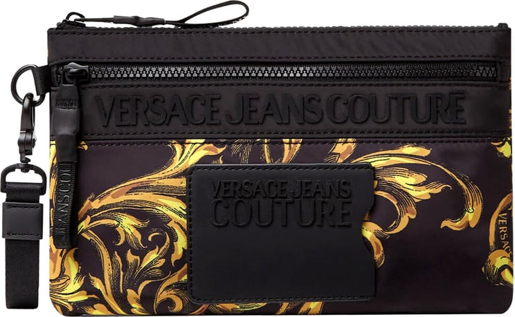 Versace Jeans Couture Black Man Clutch bag Zwart