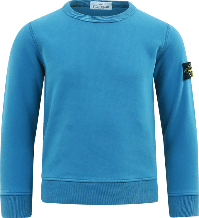 Stone Island Junior Sweat-Shirt Blauw