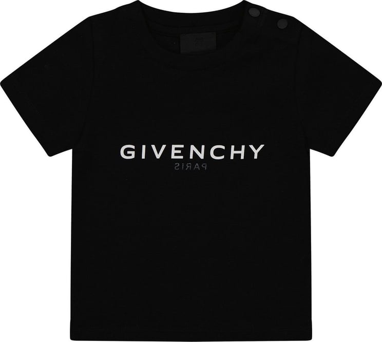 Givenchy Givenchy H05227 baby t-shirt zwart Zwart