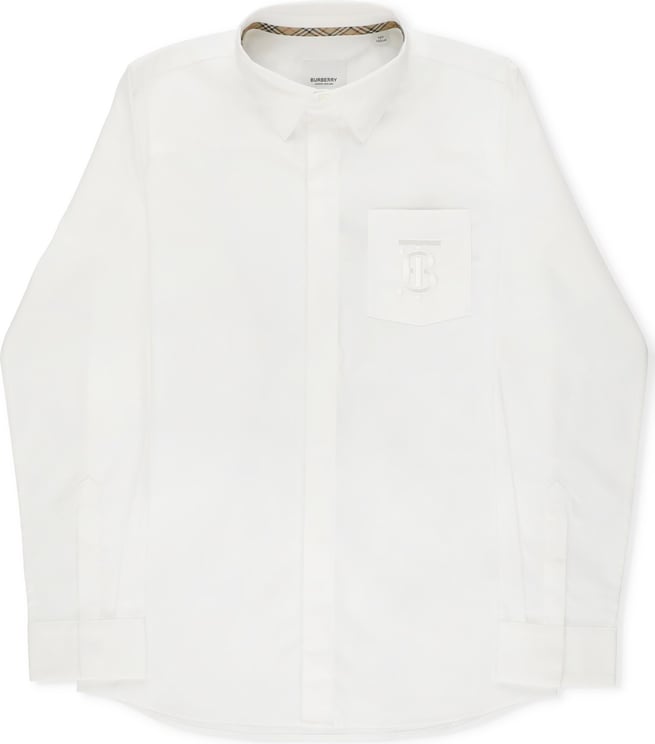 Burberry Shirts White Neutraal