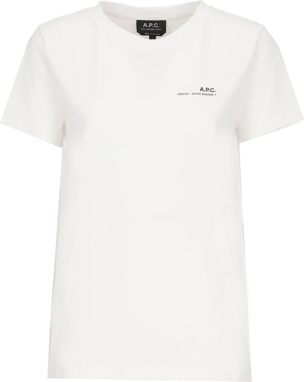 A.P.C. T-shirts And Polos Bianco Wit
