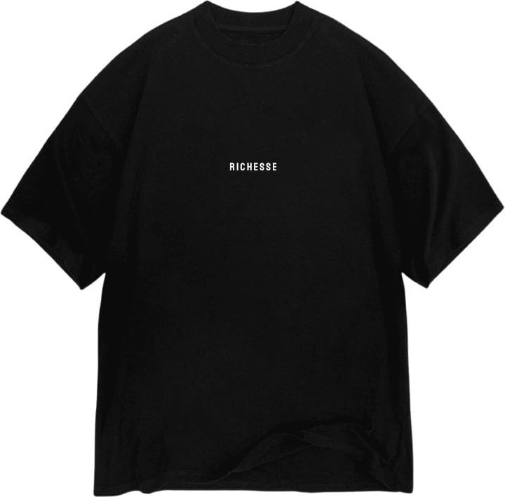 Richesse Perception Black T-shirt Zwart
