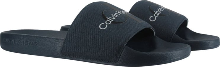 Calvin Klein Slippers Blauw Blauw
