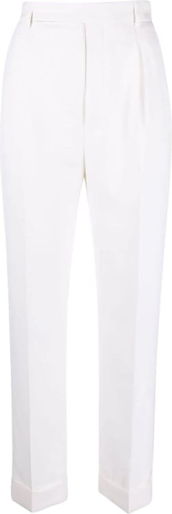 Saint Laurent Trousers White Wit