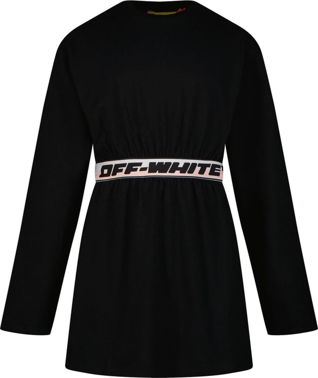 OFF-WHITE Off-White OGDB028F22JER001 kinderjurk zwart Zwart