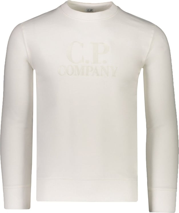 CP Company C.p. Company Sweater Wit White