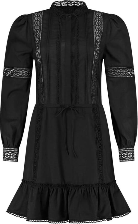 Nikkie Franky Dress Black Zwart