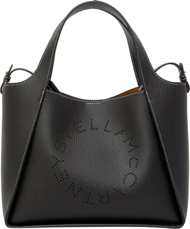 Stella McCartney Stella Logo Black Bag Zwart