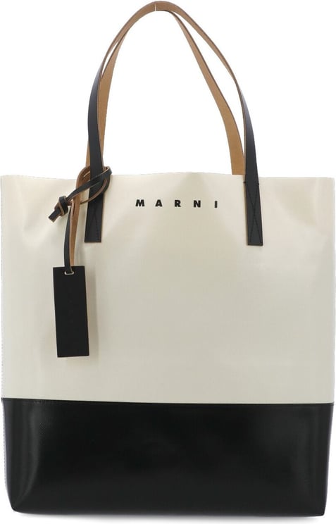 Marni Bags Silk White/black/black Wit