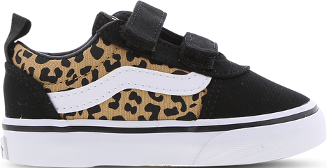 Vans Td Ward V Sneakers Kids Zwart/cheetah Zwart