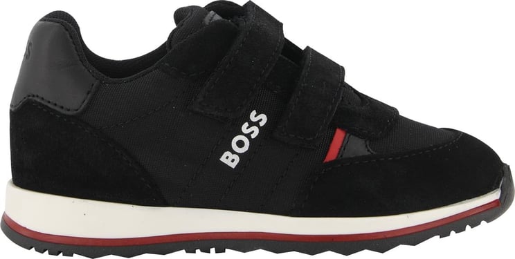 Hugo Boss Boss J09179 kindersneakers zwart Zwart