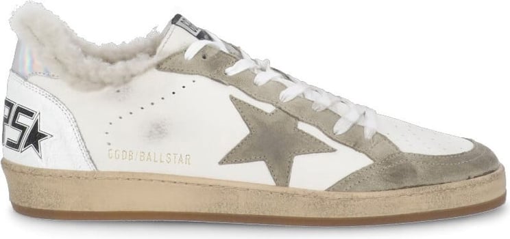 Golden Goose Sneakers White/taupe/silver Zilver