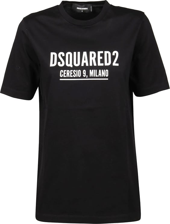 Dsquared2 Ceresio9 Renny T-shirt Black Zwart