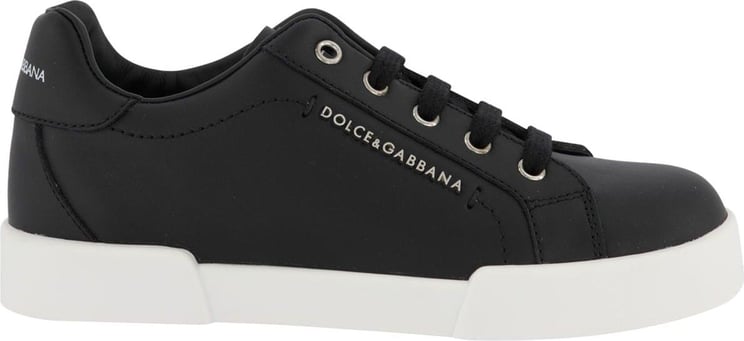 Dolce & Gabbana Dolce & Gabbana DA0724 A3444 kindersneakers zwart Zwart