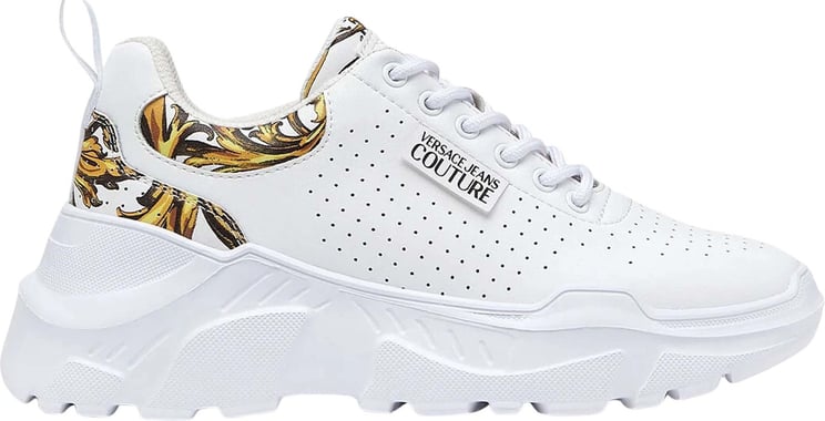 Versace Jeans Couture Speedtrack Sneakers Wit Wit