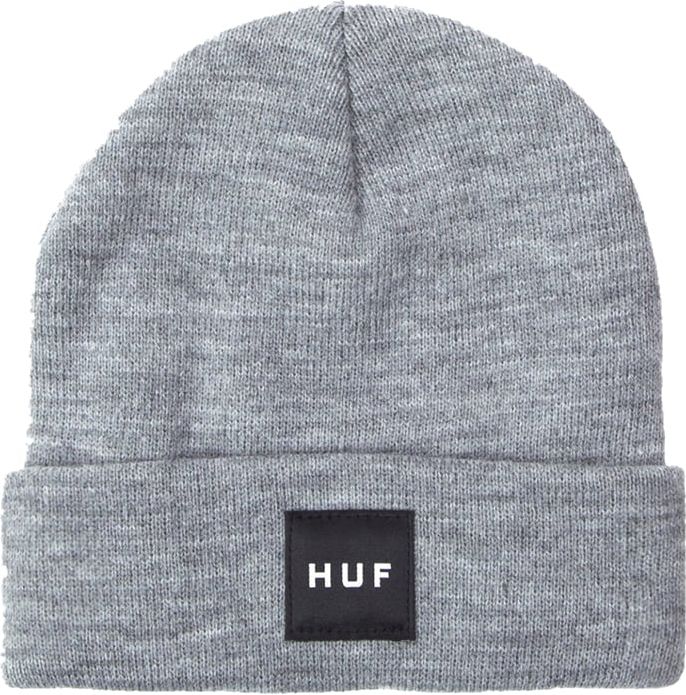 Huf Hat Unisex Essentials Box Logo Beanie Bn00090.grey Grijs