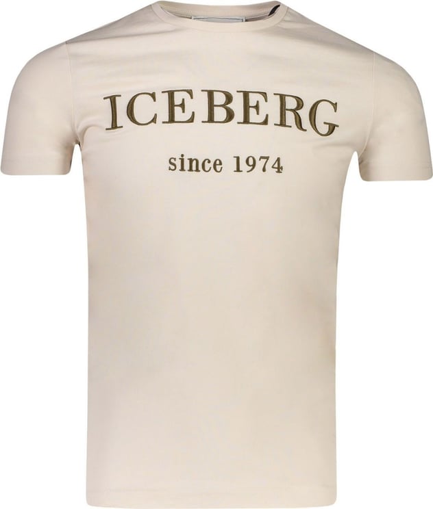 Iceberg chest logo white Wit