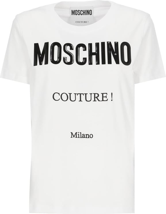Moschino T-shirts And Polos Fantasia Bianco Wit