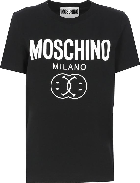 Moschino T-shirts And Polos Fantasia Nero Zwart