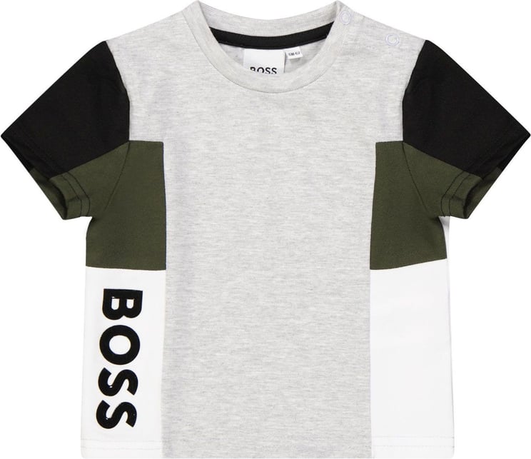 Hugo Boss Boss J05945 baby t-shirt grijs Grijs