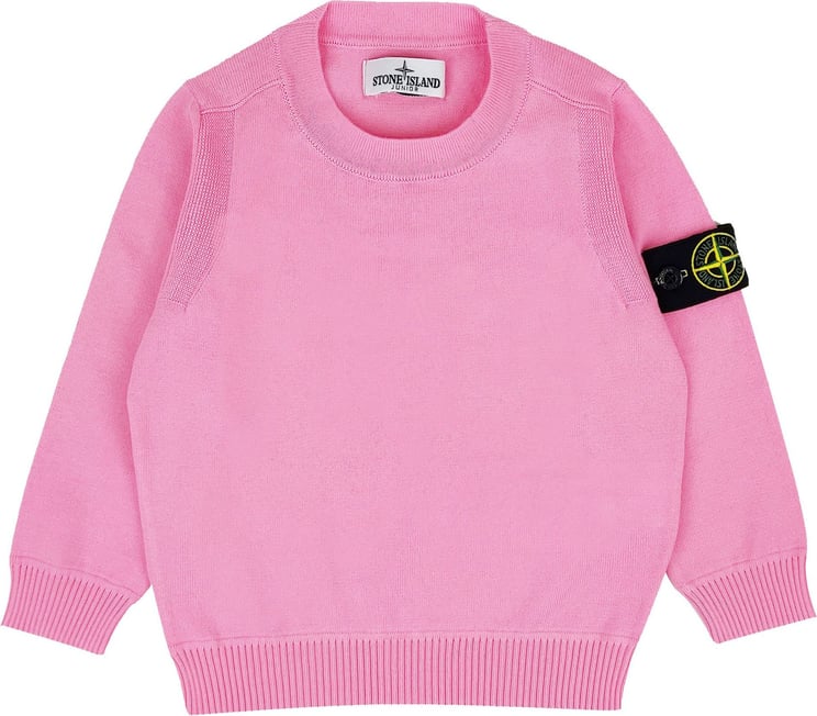 Stone Island Junior Pink Boy Sweater Pink