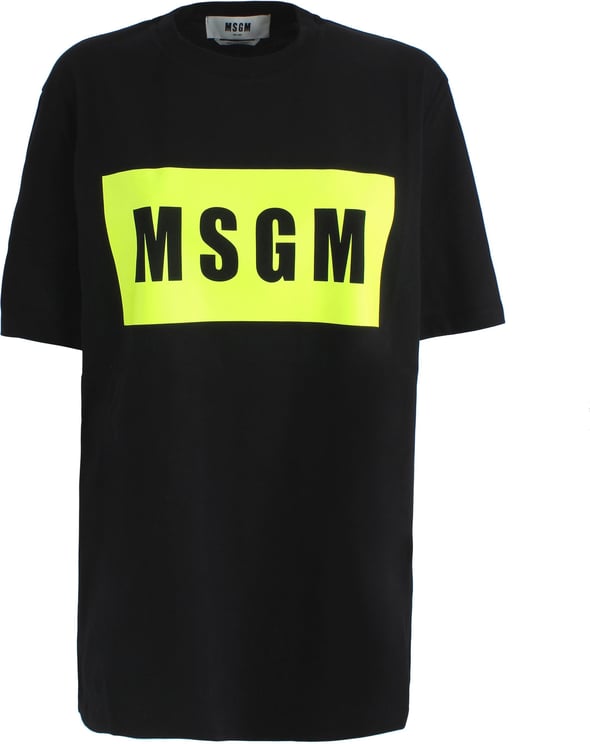MSGM MSGM T-Shirt Clothing 99 XL 22SS Zwart