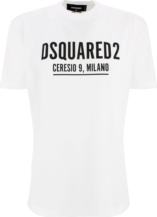 Dsquared2 DSQUARED2 Tshirt Clothing White XS 21FW Wit