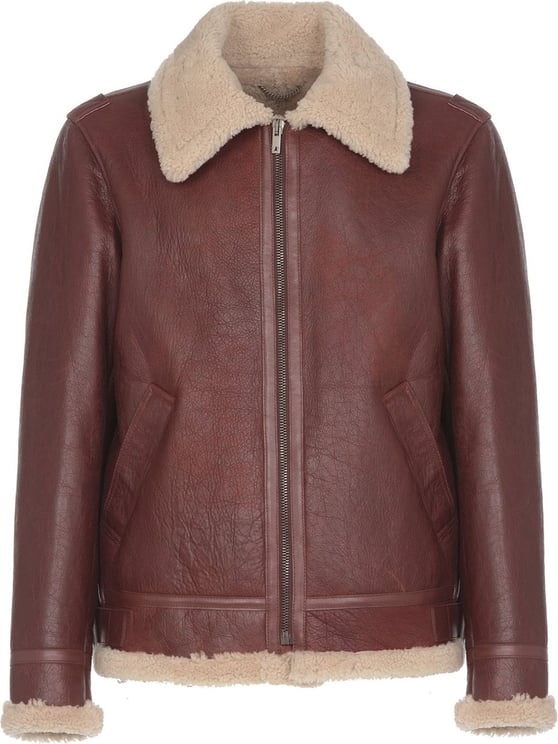 Golden Goose Jackets Bordeaux/ Taupe Rood