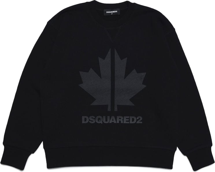 Dsquared2 Black Boy Sweatshirt Zwart