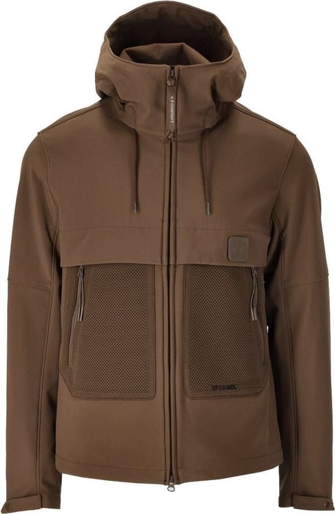 CP Company C.p. Company The Metropolis Series Brown Hooded Jacket Brown Bruin