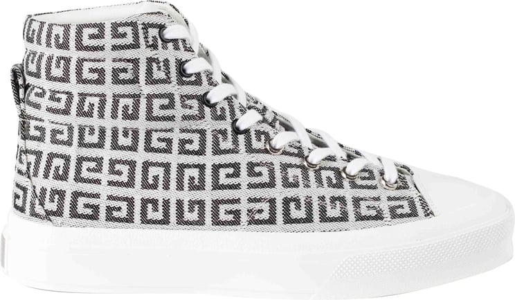 Givenchy White/black City Sneakers Wit